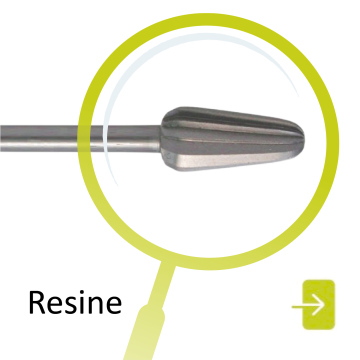 Acciaio - taglio per resine