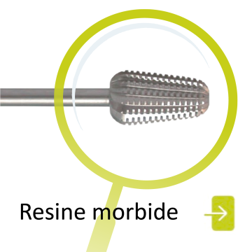 Acciaio - taglio per resine morbide