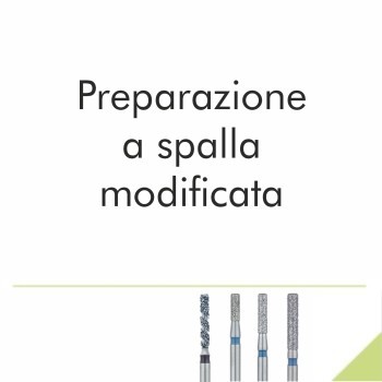 Preparazione a spalla di modificata