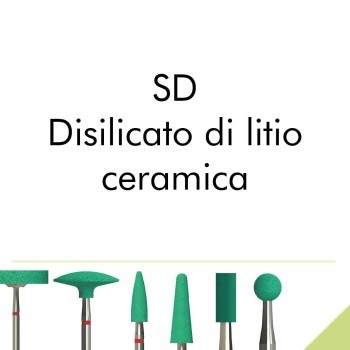 SD - Disilicato di litio, ceramica.