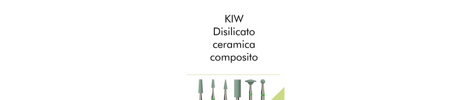 KIW - Disilicato, ceramica, composito.