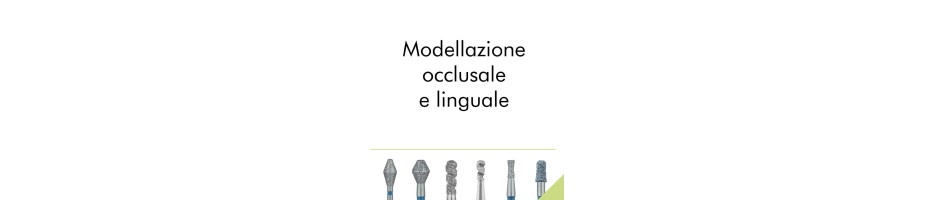 Modellazione occlusale e linguale