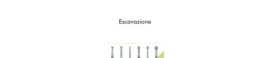 Preparazione di cavita'