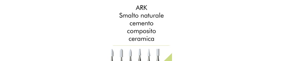 ARK - Smalto naturale, cemento, composito, ceramica,