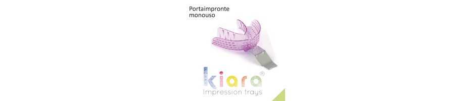 Portaimpronte monouso KIARA
