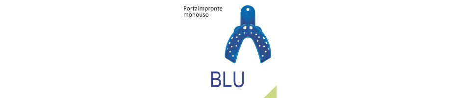 Portaimpronte monouso BLU